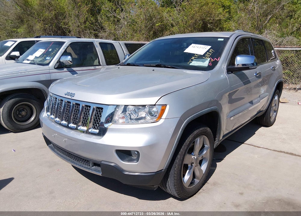 2011 JEEP GRAND CHEROKEE OVERLAND VIN: 1J4RS6GG6BC611217