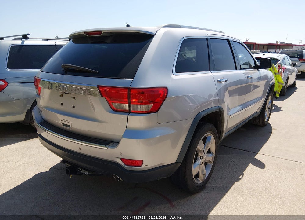 2011 JEEP GRAND CHEROKEE OVERLAND VIN: 1J4RS6GG6BC611217