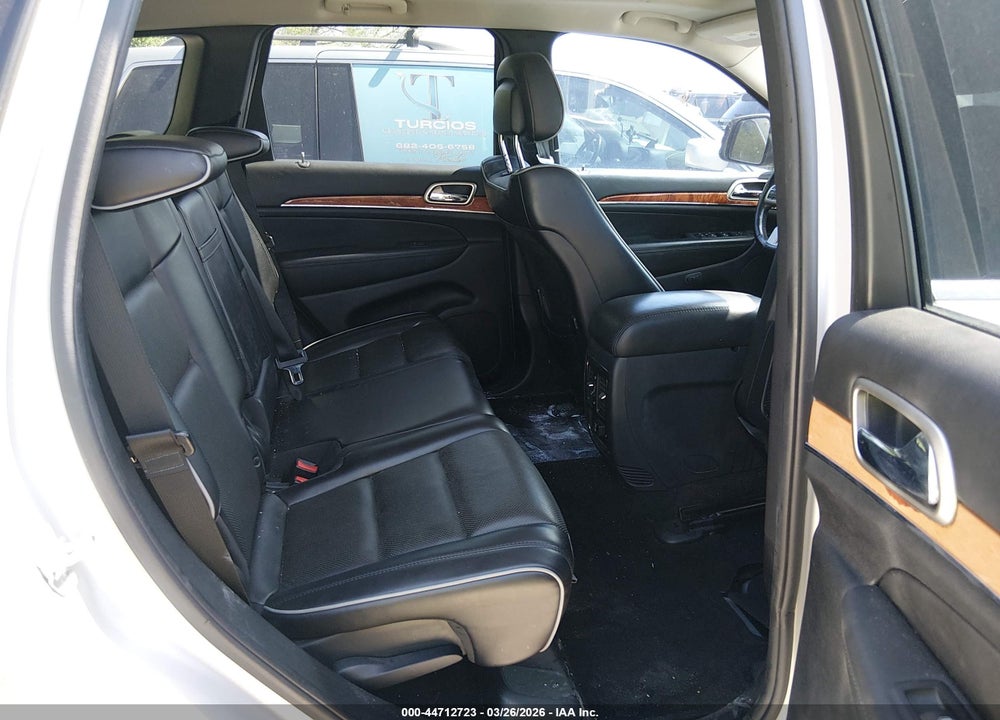2011 JEEP GRAND CHEROKEE OVERLAND VIN: 1J4RS6GG6BC611217