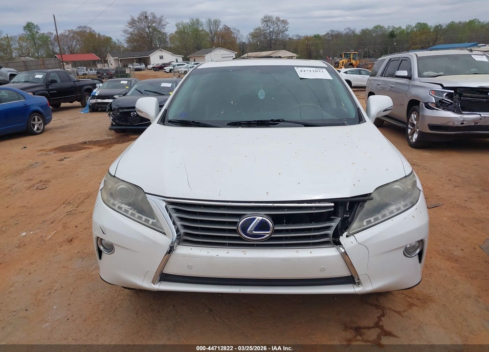 2013 LEXUS RX 450H VIN: JTJZB1BA7D2007130