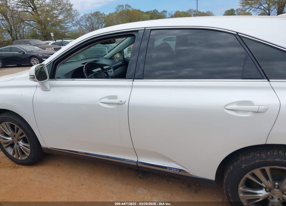 2013 LEXUS RX 450H VIN: JTJZB1BA7D2007130