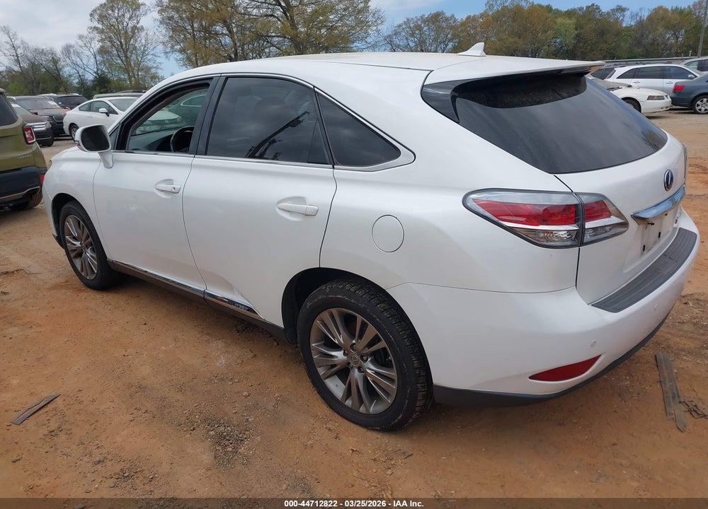 2013 LEXUS RX 450H VIN: JTJZB1BA7D2007130