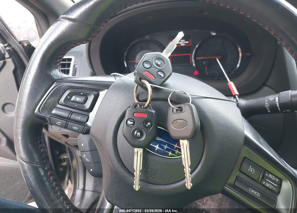 2019 SUBARU WRX VIN: JF1VA1A64K9803023