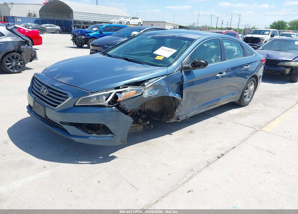 2016 HYUNDAI SONATA SE VIN: 5NPE24AF3GH286689