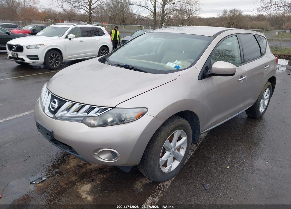 2010 NISSAN MURANO S VIN: JN8AZ1MW3AW104516