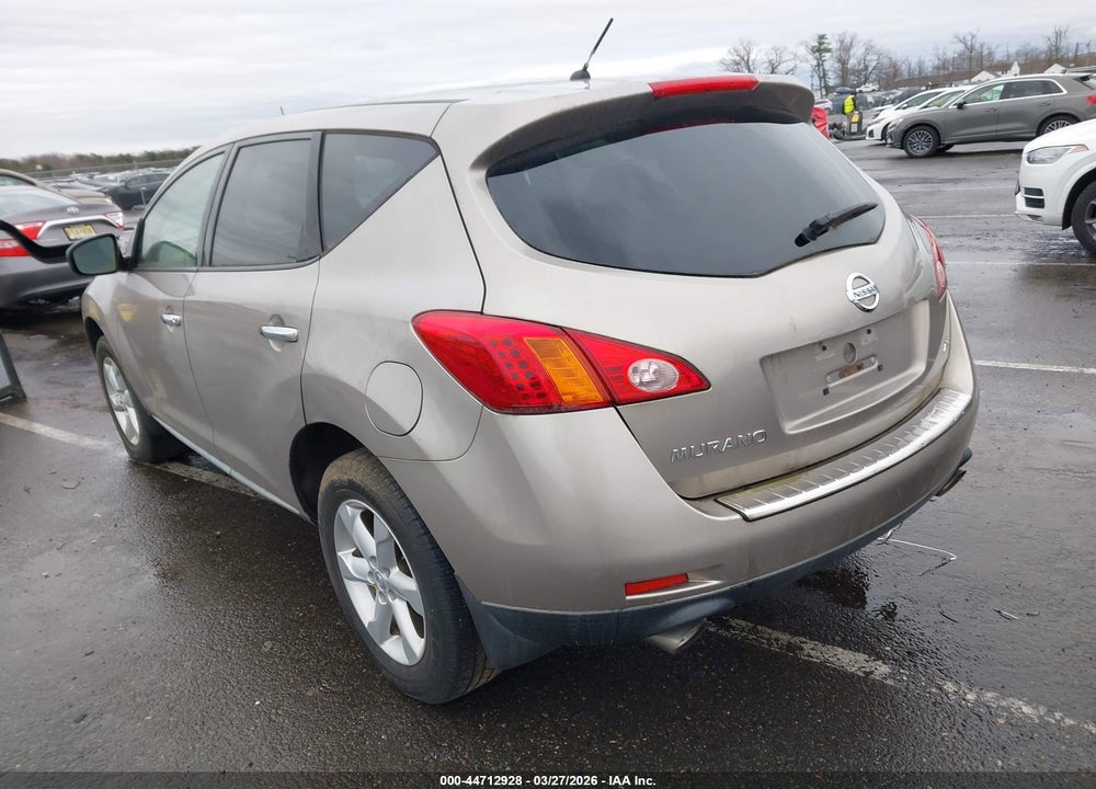2010 NISSAN MURANO S VIN: JN8AZ1MW3AW104516