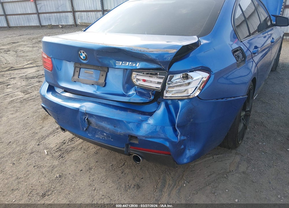 2015 BMW 335I VIN: WBA3A9G52FNT09445