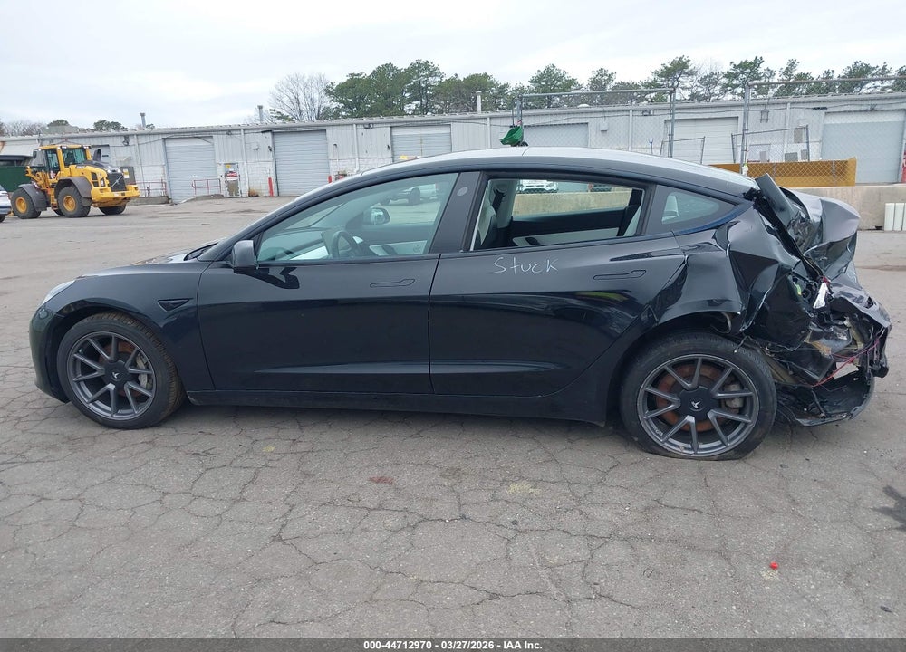 2021 TESLA MODEL 3 LONG RANGE DUAL MOTOR ALL-WHEEL DRIVE VIN: 5YJ3E1EB2MF859998