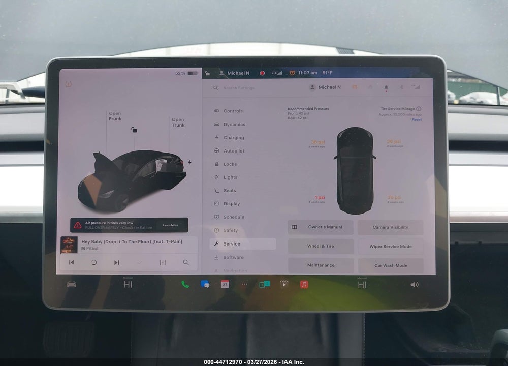 2021 TESLA MODEL 3 LONG RANGE DUAL MOTOR ALL-WHEEL DRIVE VIN: 5YJ3E1EB2MF859998