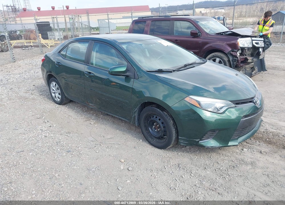 2015 TOYOTA COROLLA LE VIN: 2T1BURHE0FC392462