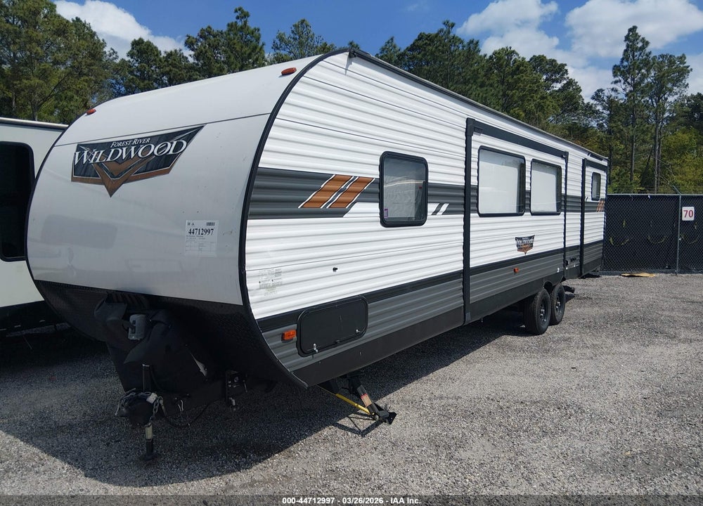 2022 FOREST RIVER WILD FOREST VIN: 4X4TWDH27NA275708