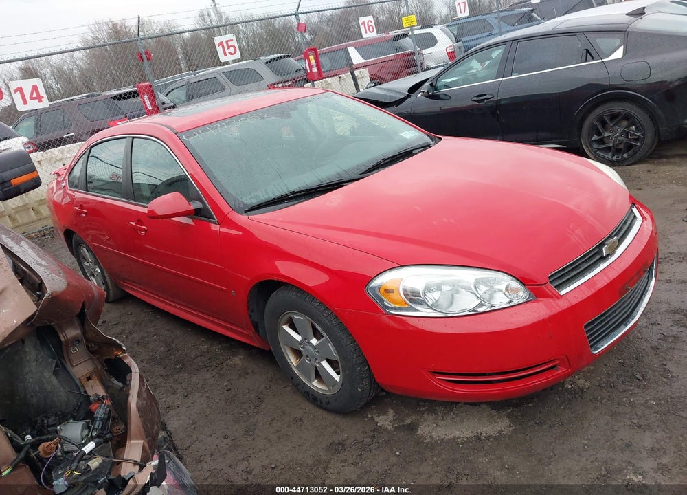 2009 CHEVROLET IMPALA LT VIN: 2G1WT57K291301028