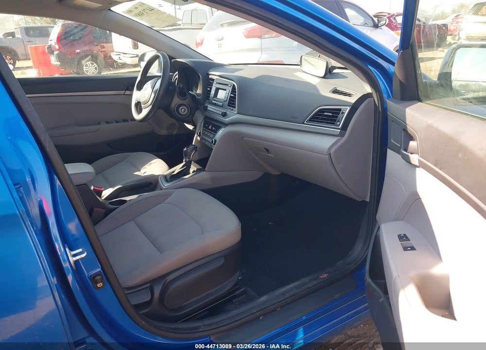 2017 HYUNDAI ELANTRA SE VIN: KMHD74LFXHU223330