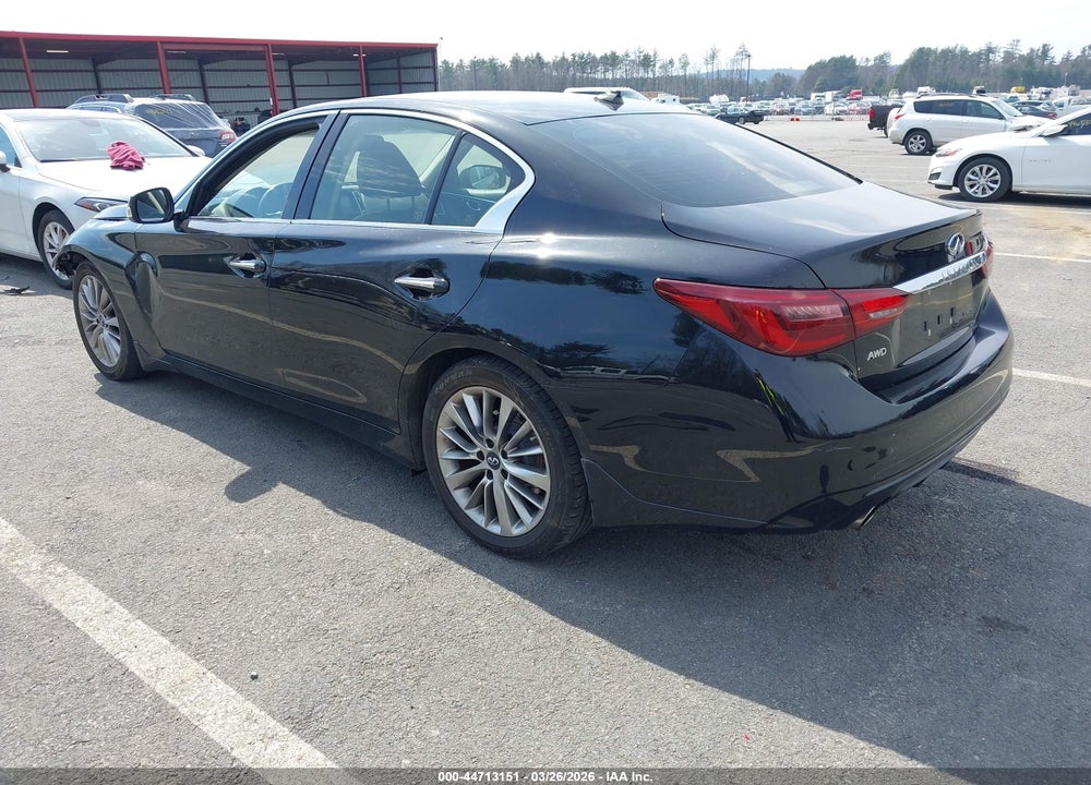 2019 INFINITI Q50 3.0T LUXE VIN: JN1EV7AR3KM551275