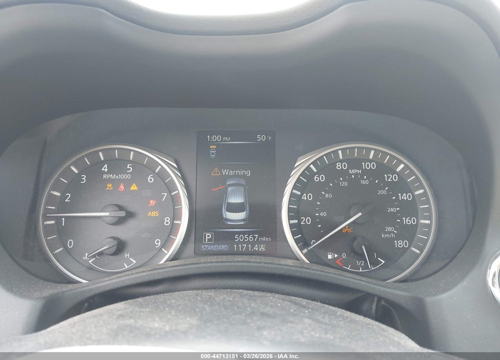 2019 INFINITI Q50 3.0T LUXE VIN: JN1EV7AR3KM551275