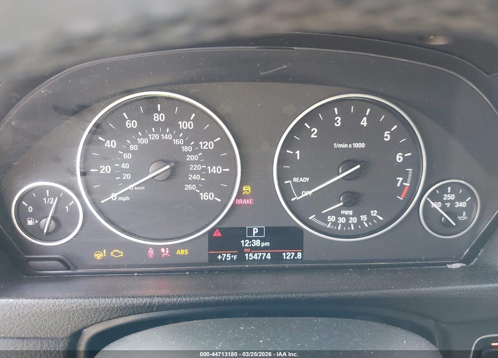 2015 BMW 320I VIN: WBA3B1C51FP831153