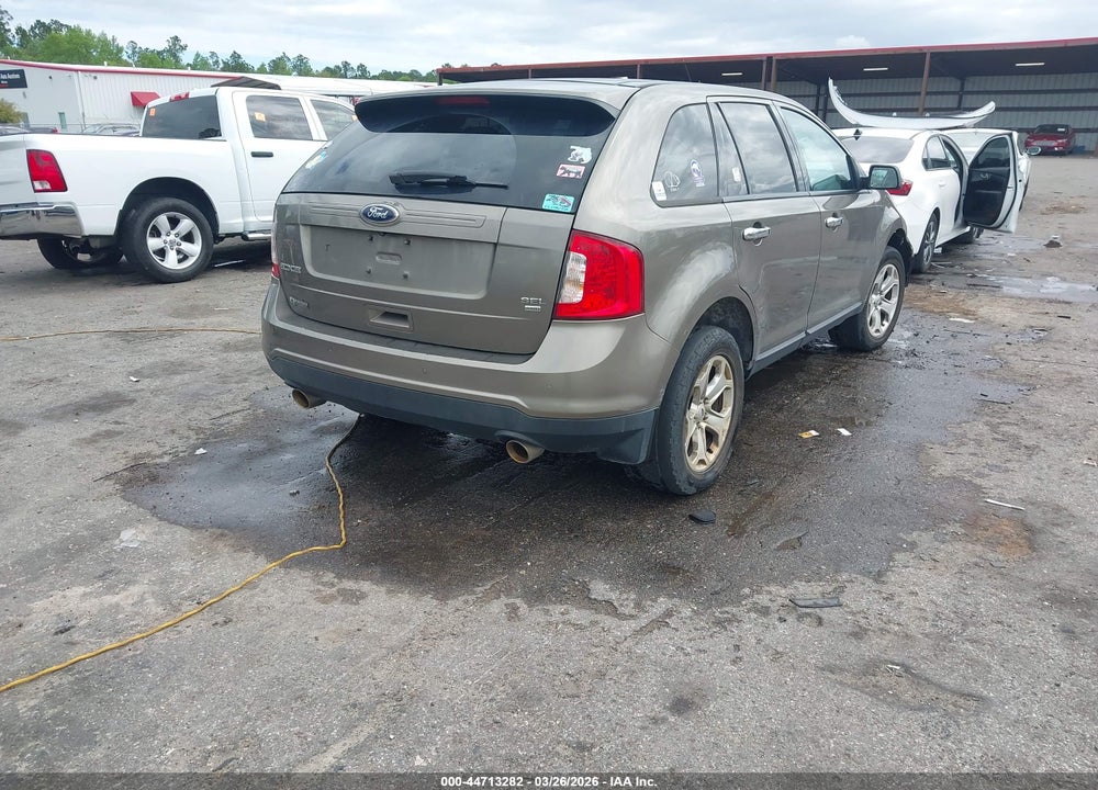 2013 FORD EDGE SEL VIN: 2FMDK4JC3DBE09556