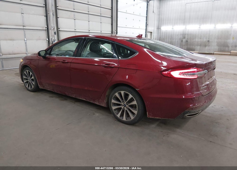 2019 FORD FUSION SE VIN: 3FA6P0T91KR199648