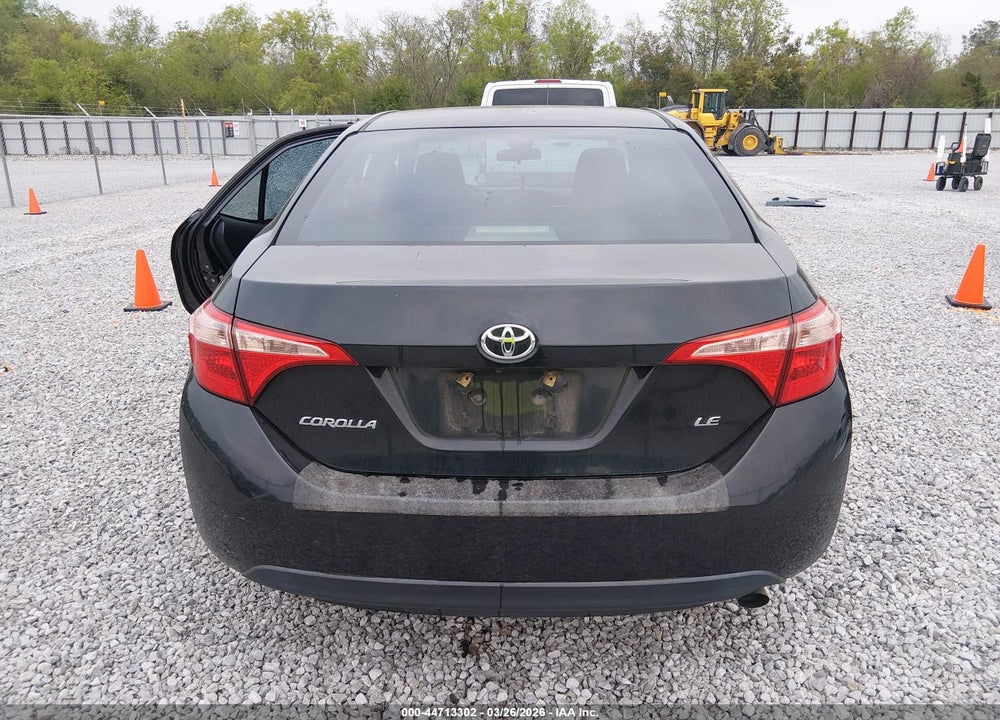 2018 TOYOTA COROLLA LE VIN: 2T1BURHE6JC095351