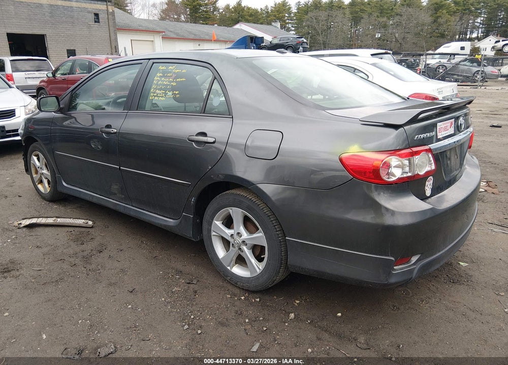 2012 TOYOTA COROLLA S VIN: 2T1BU4EE1CC878023