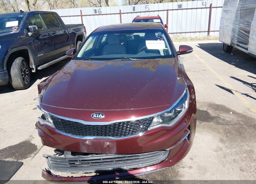2016 KIA OPTIMA LX VIN: 5XXGT4L34GG095299