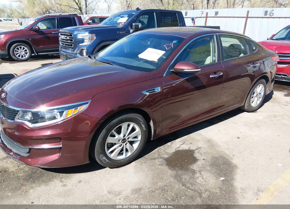 2016 KIA OPTIMA LX VIN: 5XXGT4L34GG095299
