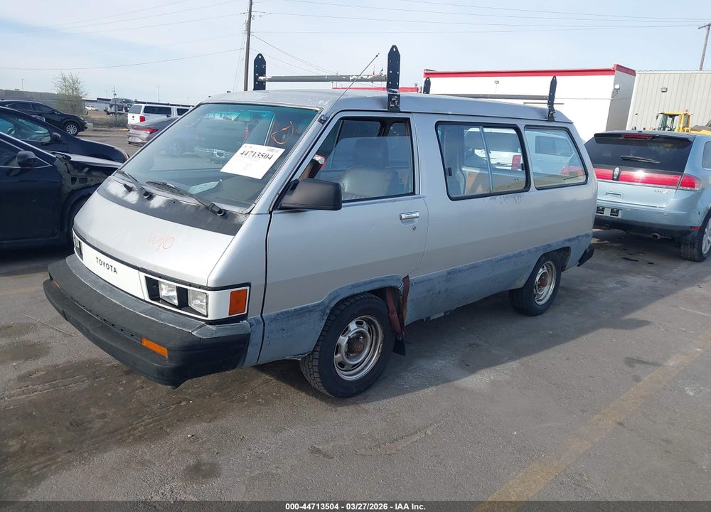 1985 TOYOTA VAN WAGON CARGO VIN: JT4YR27V9F0024926