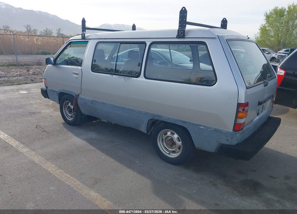 1985 TOYOTA VAN WAGON CARGO VIN: JT4YR27V9F0024926