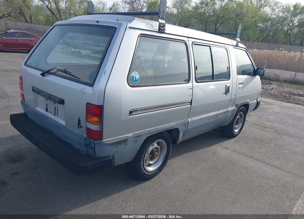 1985 TOYOTA VAN WAGON CARGO VIN: JT4YR27V9F0024926