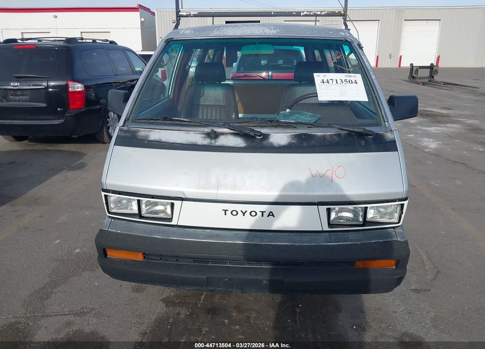 1985 TOYOTA VAN WAGON CARGO VIN: JT4YR27V9F0024926