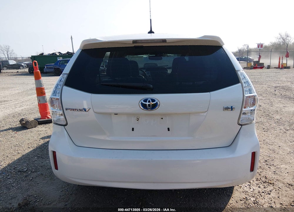 2012 TOYOTA PRIUS V FIVE VIN: JTDZN3EU9C3181639