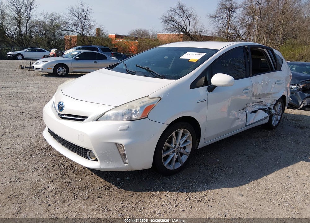 2012 TOYOTA PRIUS V FIVE VIN: JTDZN3EU9C3181639