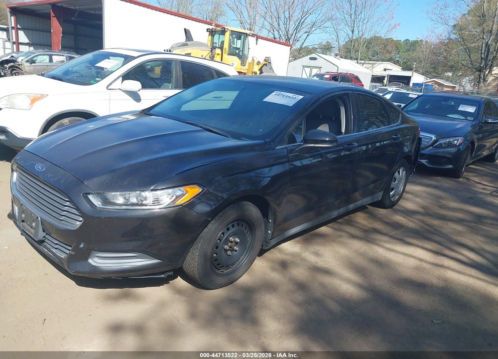 2013 FORD FUSION S VIN: 3FA6P0G72DR203105