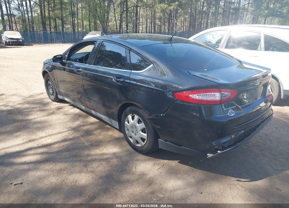 2013 FORD FUSION S VIN: 3FA6P0G72DR203105