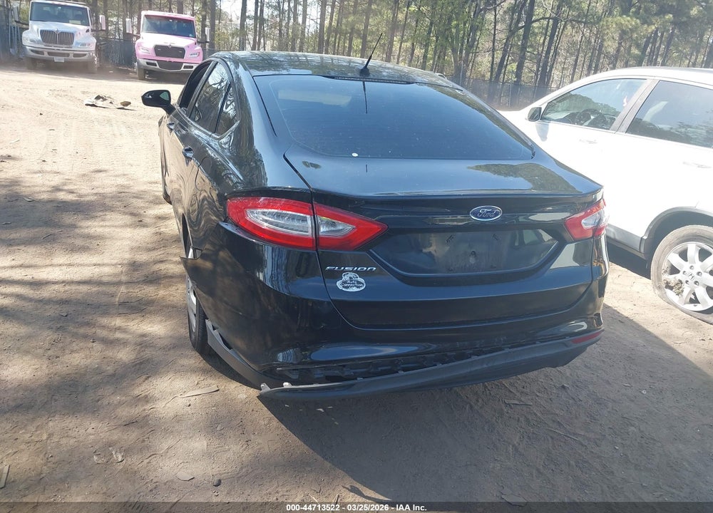 2013 FORD FUSION S VIN: 3FA6P0G72DR203105