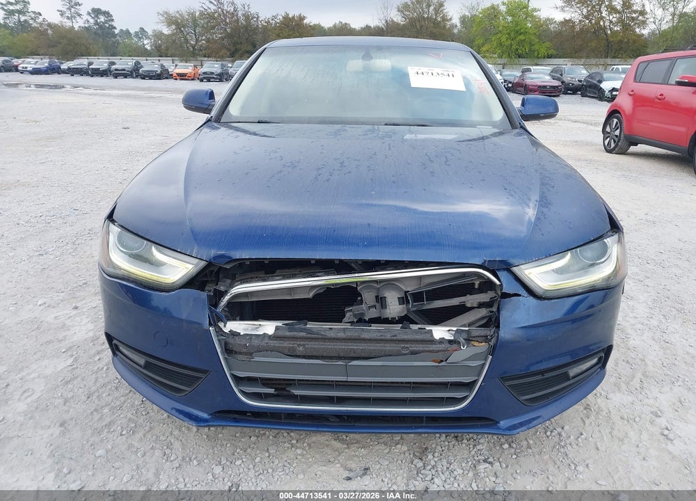 2013 AUDI A4 2.0T PREMIUM VIN: WAUAFAFL5DN022334
