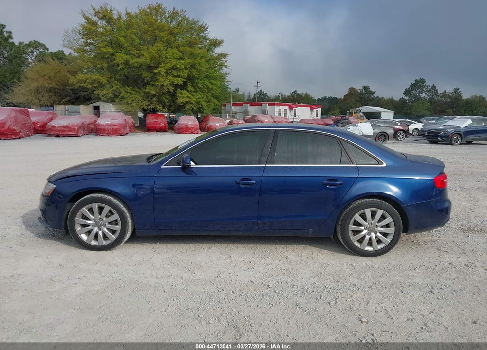 2013 AUDI A4 2.0T PREMIUM VIN: WAUAFAFL5DN022334