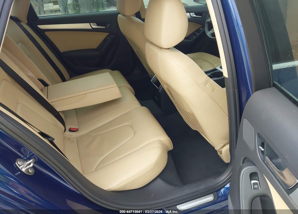 2013 AUDI A4 2.0T PREMIUM VIN: WAUAFAFL5DN022334