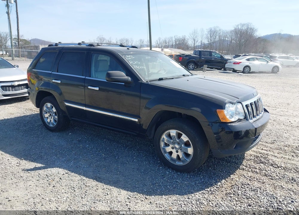 2008 JEEP GRAND CHEROKEE OVERLAND VIN: 1J8HR68268C163210