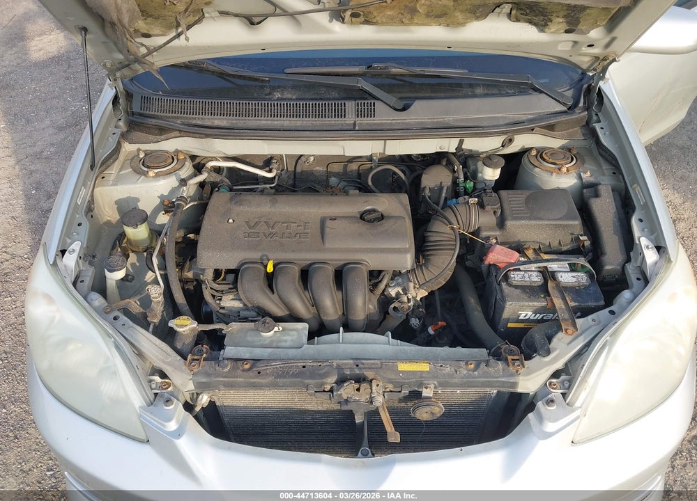 2004 TOYOTA MATRIX XR VIN: 2T1KR32E54C233506