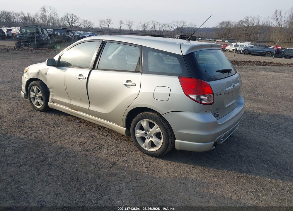 2004 TOYOTA MATRIX XR VIN: 2T1KR32E54C233506