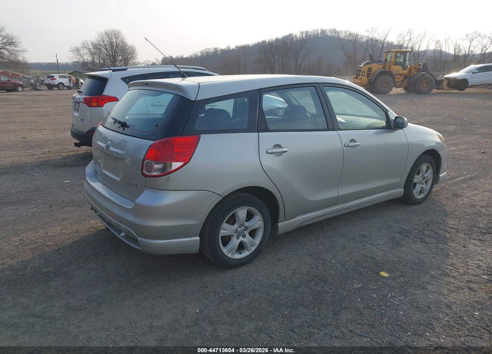 2004 TOYOTA MATRIX XR VIN: 2T1KR32E54C233506