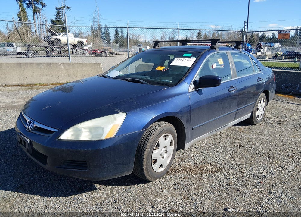 2007 HONDA ACCORD 2.4 LX VIN: 1HGCM56427A224871