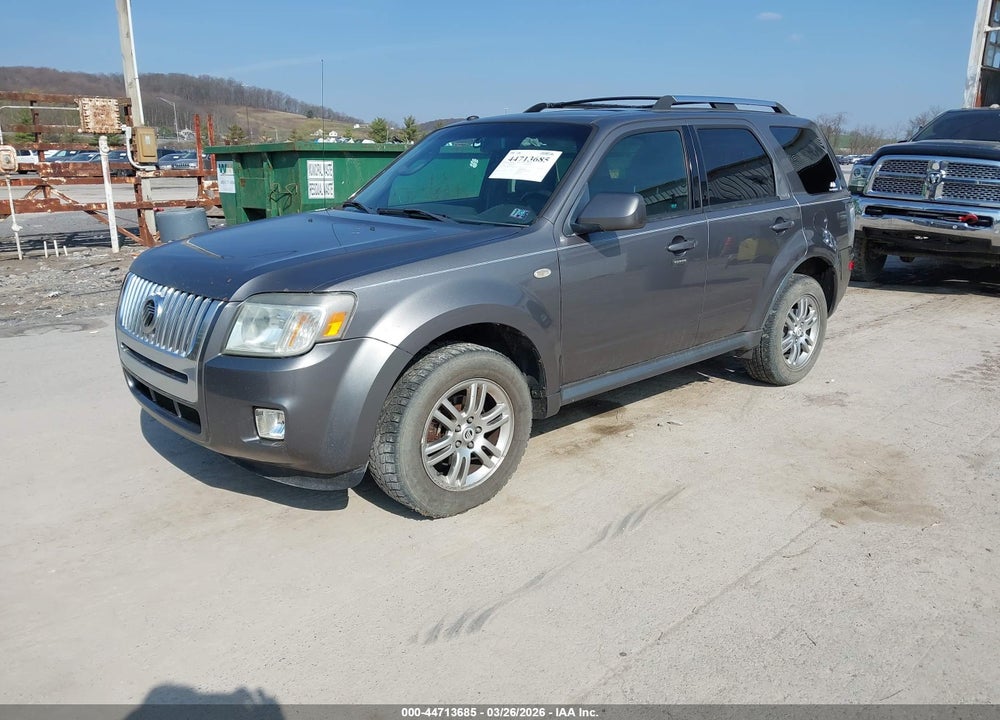2009 MERCURY MARINER PREMIER VIN: 4M2CU87719KJ05483