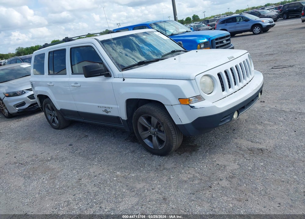 2014 JEEP PATRIOT LATITUDE VIN: 1C4NJPFB6ED604284