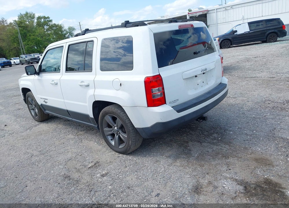 2014 JEEP PATRIOT LATITUDE VIN: 1C4NJPFB6ED604284