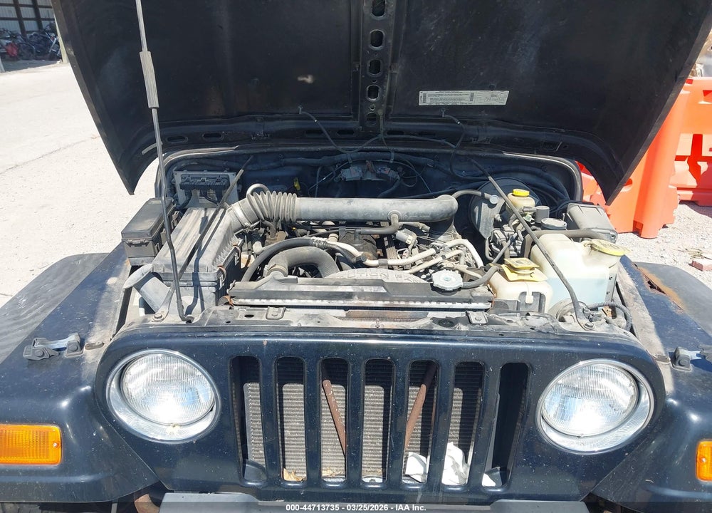 2001 JEEP WRANGLER SPORT VIN: 1J4FA49S51P344204