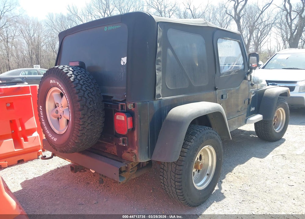 2001 JEEP WRANGLER SPORT VIN: 1J4FA49S51P344204