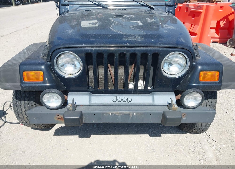 2001 JEEP WRANGLER SPORT VIN: 1J4FA49S51P344204