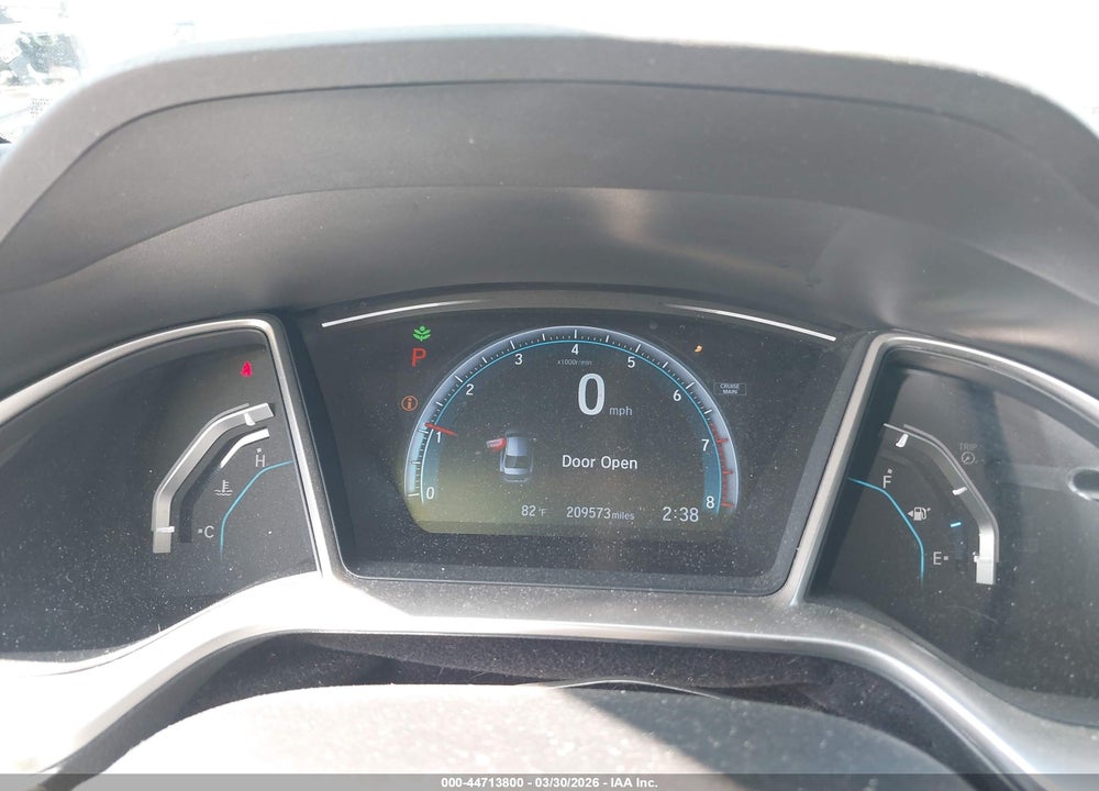 2016 HONDA CIVIC EX VIN: 19XFC2F76GE030722
